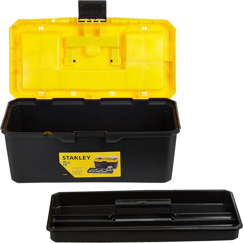 Stanley Heavy Duty Plastic Tool Box - 16 Inches - Image 3